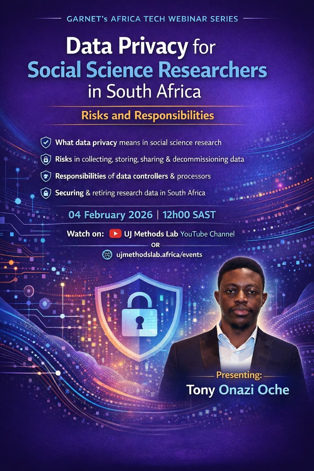 Data Privacy for Social Science Researchers in South Africa